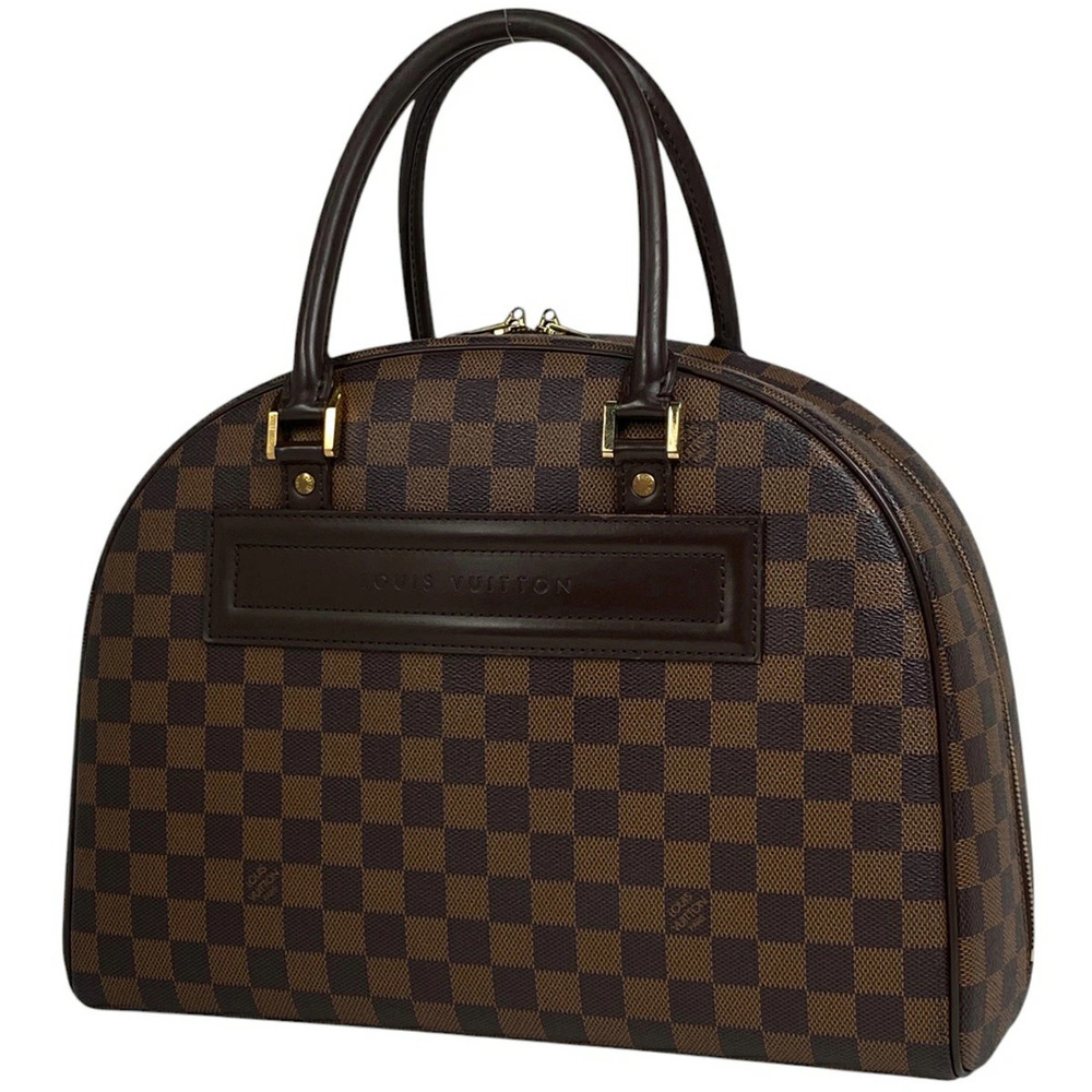 Louis Vuitton Nolita Boston Bag Bowling Handbag Damier Brown - Picture 1 of 7